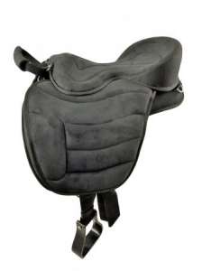 Padded Suede Treeless Saddle