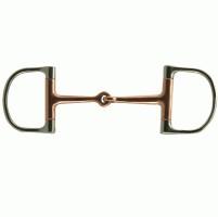 Copper Mouth Snaffle Dee Bit